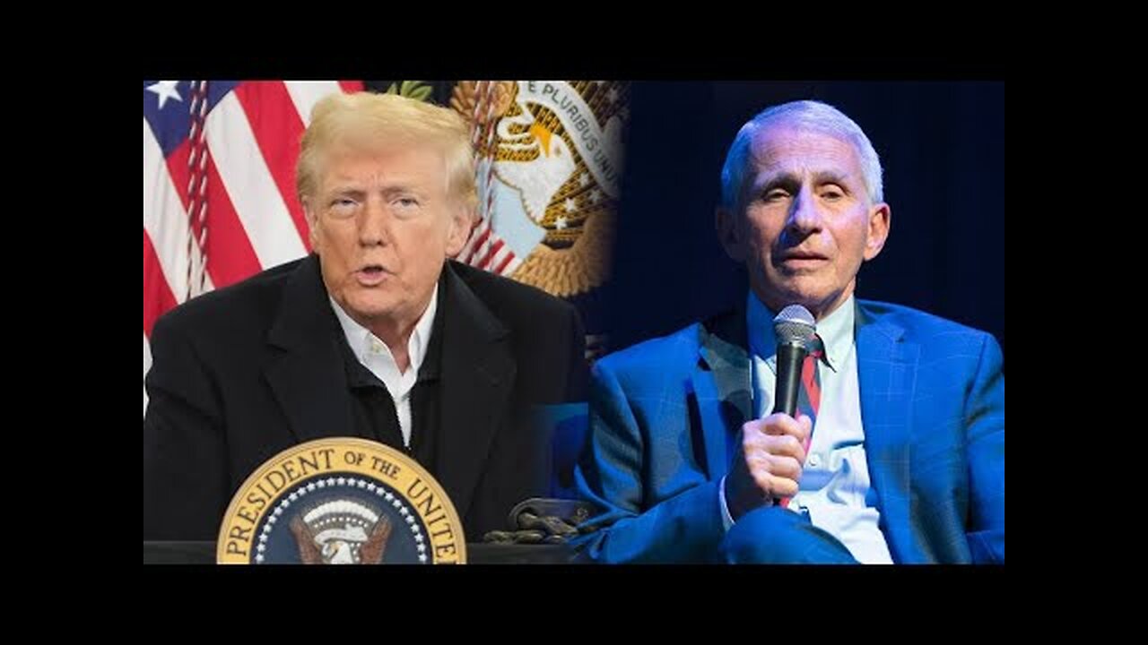 Donald Trump said he terminated 😳Anthony Fauci's security detail