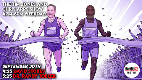 The Tim Jones and Chris Arps Show 09.30.2025 David Stokes | Dr. Randy Tobler