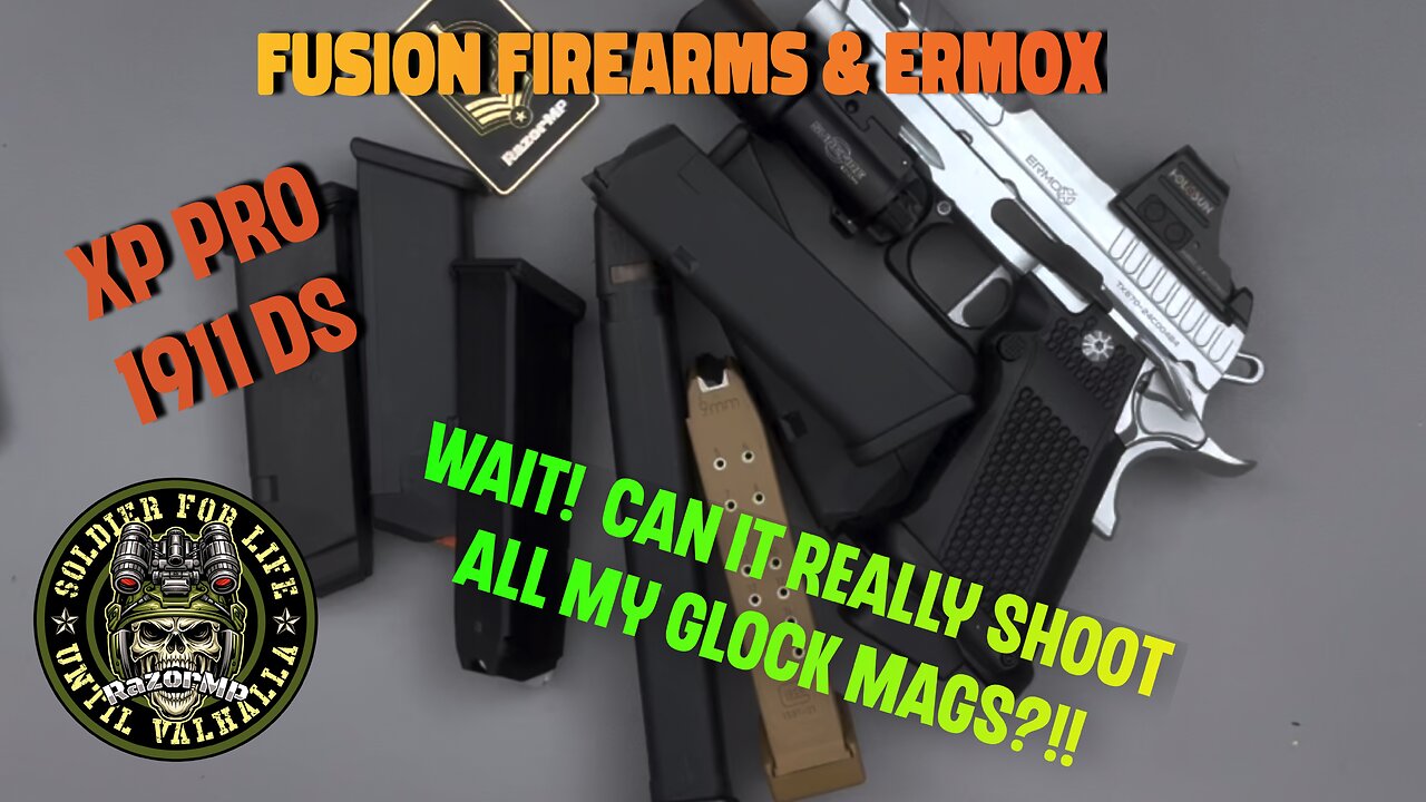 Fusion Firearms 1911 DS XP Pro / Can it really shoot ALL my Glock mags...even the crappy ones?!!