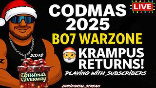 Call of Duty BO7 Warzone: CODMAS 2025 🎄 Krampus Is Coming! (Playing with Viewers)