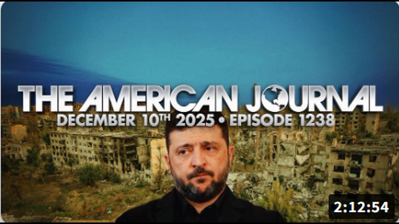 The American Journal: Zelensky Says ‘Ready For Elections’ After Trump Called Him Out For Being A Dictator! Plus, Musk Declares ‘No More White Guilt’ As Gen Z Rejects Woke Racial Shaming - FULL SHOW - 12/10/2025