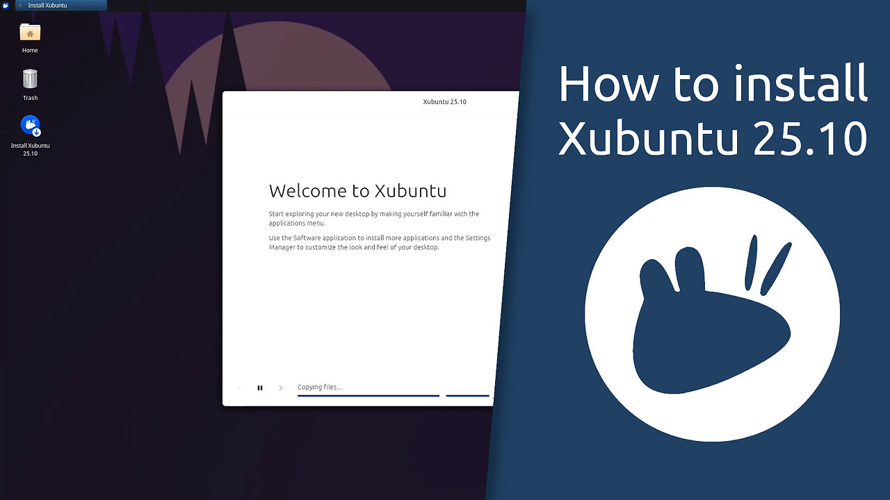 How to install Xubuntu 25.10 Questing Quokka