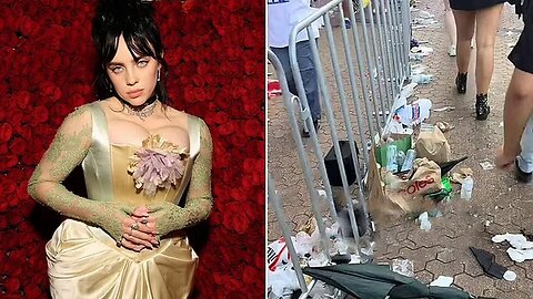 Sydney Fans Slammed for Littering at Billie Show