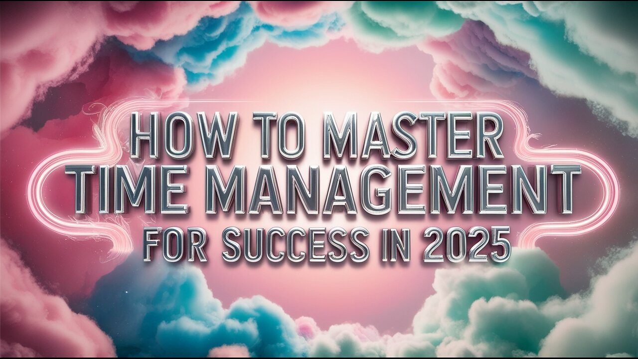 How to master time management for success in 2025
