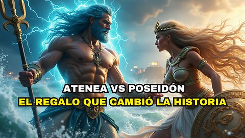 ⚔️LA BATALLA DIVINA POR ATENAS | ATENEA vs POSEIDON | PELICULA 4K