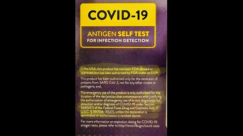 The Buskman Report Live! 12/1/2025 9:00PM ET: BUSKMAN PERFORMS LIVE HOME TESTS FOR COVID-19!