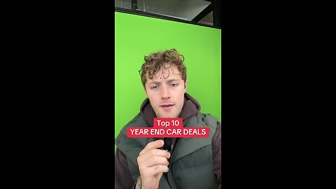 Top 10 YEAR END NEW car deals RIGHT NOW