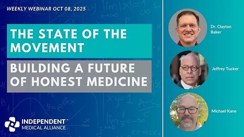 The State of the Movement Building a Future of Honest Medicine