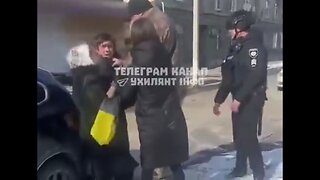 "Let Me Go, I Want To Live" Shouts Man Being Dragged Into A TCC Meat Grinder Van In Kharkov, Ukraine