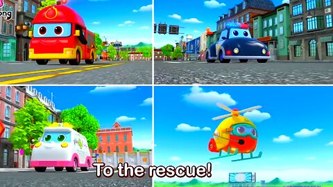 Pinkfong Super Rescue Team S1 Full | Best Car Songs for Kids |