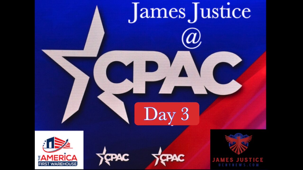 James Justice at CPAC 2025 Day 3