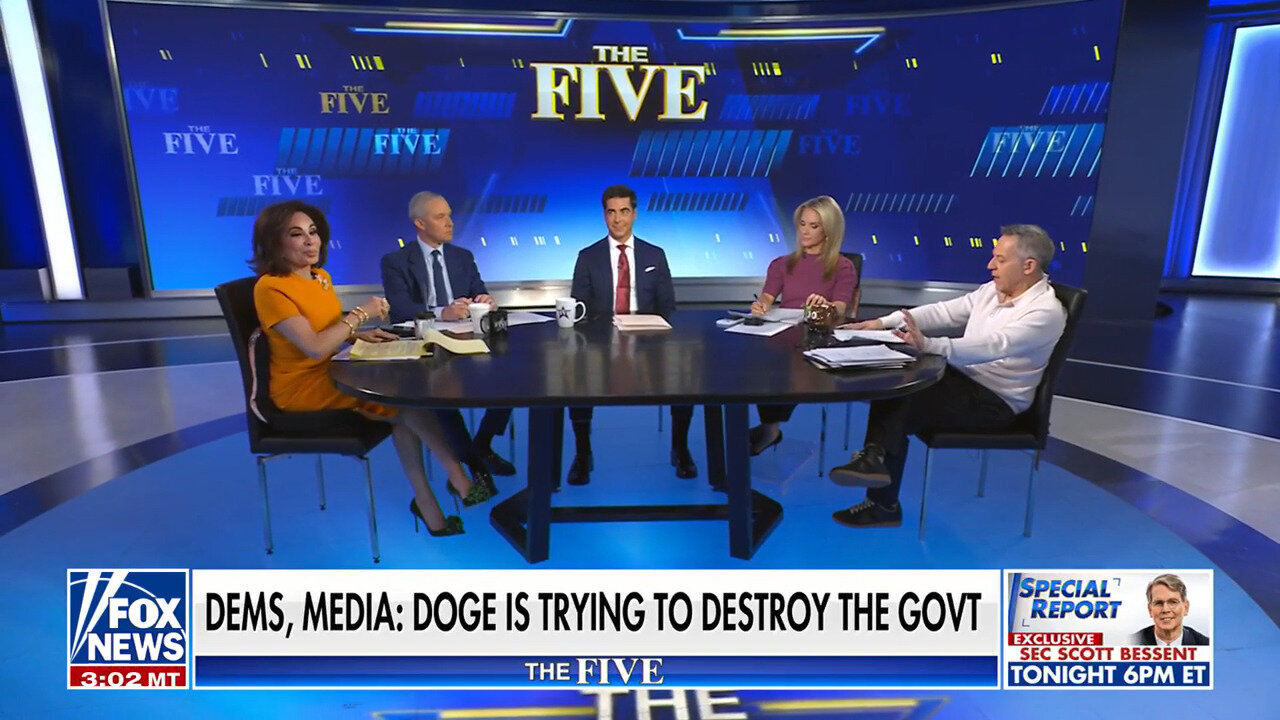 'The Five' Reacts To Democrats Blasting DOGE