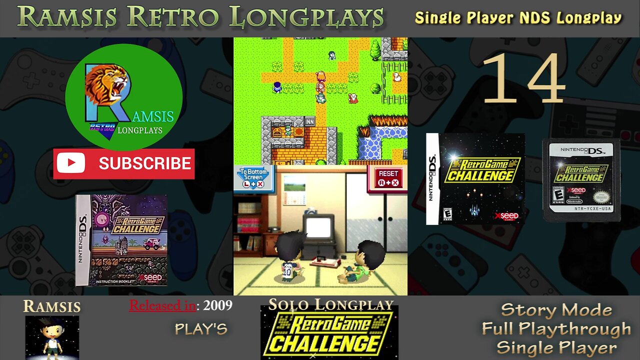 Retro Game Challenge | Nintendo DS Game | 2009 | Guadia Quest | Episode #14 | Retroplay