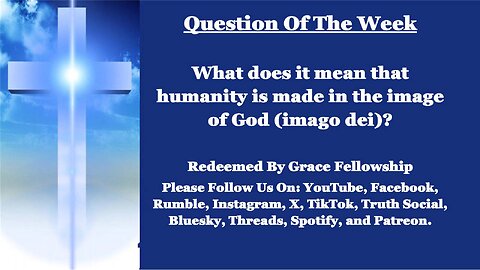 The RBGF LIVE "Question Of The Week"