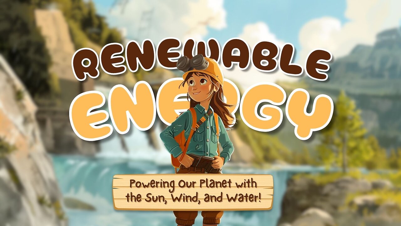 🌟 Renewable Energy: Powering Our Planet with the Sun, Wind, and Water! | Animated Kids Story 🌍