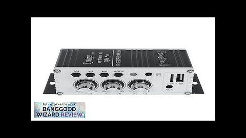 HY301BT 20Wx2 Digital Amplifiers 110-220V Bass Audio Power bluetooth V5.0 Amplifier HiFi Review