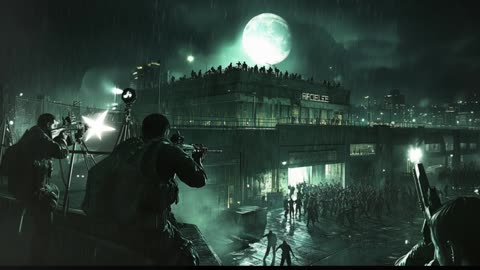 Zombie Apocalypse Rain to Help You Sleep