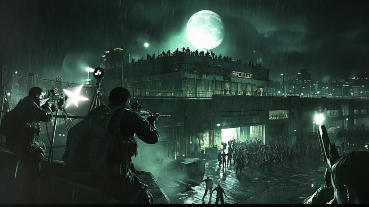 Zombie Apocalypse Rain to Help You Sleep