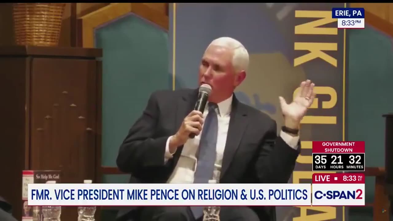 Former VP Mike Pence Refuses To Rule Out White House Bid In 2028
