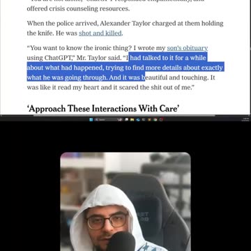 they used AI to write their sons obituary