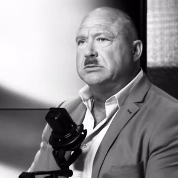 Alex Jones Sporting A Hitler Mustache & Speaking With A German Accent