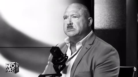 Alex Jones Sporting A Hitler Mustache & Speaking With A German Accent