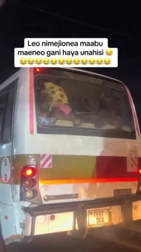 Twerking in the bus lol.