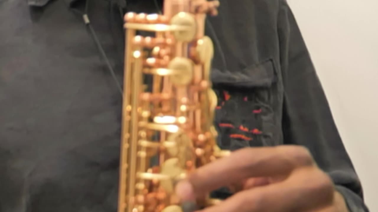Buffet Senzo Alto Sax | two mics one unintentionally delayed. Bug or feature?