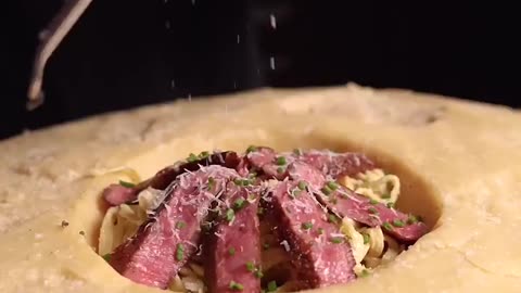 😋_2_000 Wagyu Parm Pasta(720P_HD🤤🤤