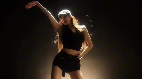 Attractive Ebony Cropped Tee Energetic Spicy Dance | Daily Beauty EP 1554