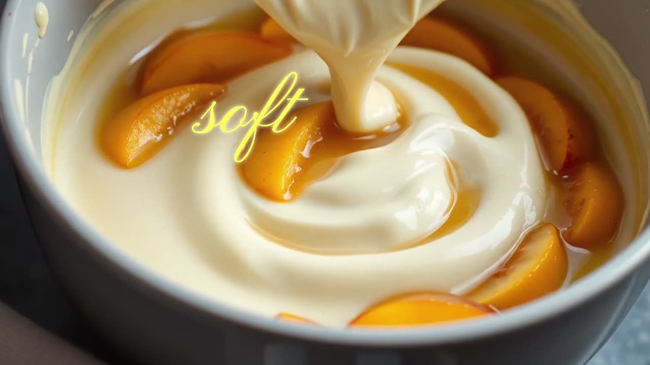 Peach Cobbler Cheesecake Egg Rolls — Cinnamon Crunch, Creamy Peach Center