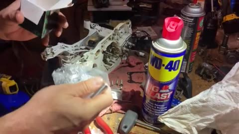 STIHL MS362 cylinder honing