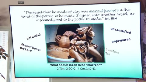 January 30, 2025 Charleeda Sprinkle Teaches About Christ And The Potter's Wheel