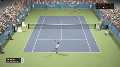 Tennis Elbow 4 Federer Fantastic Points vs Roddick Incredible 1