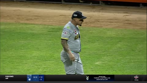 Oswaldo Arcia con joyita a la defensiva
