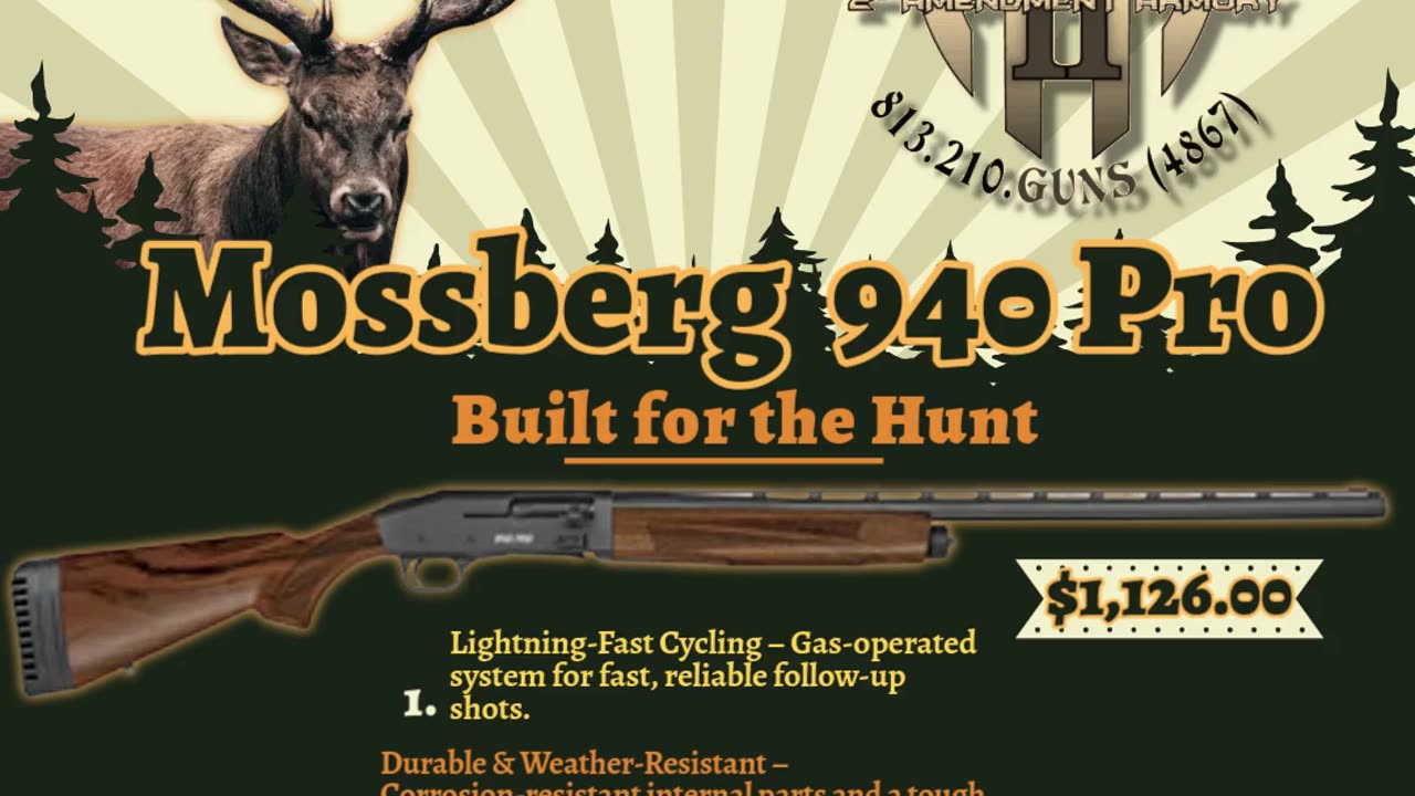 Mossberg 940 Pro Field – The Duck’s Worst Nightmare