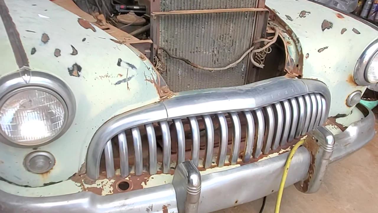 092825 48 Buick Super 8 Will it run prep PART 4 #automobile