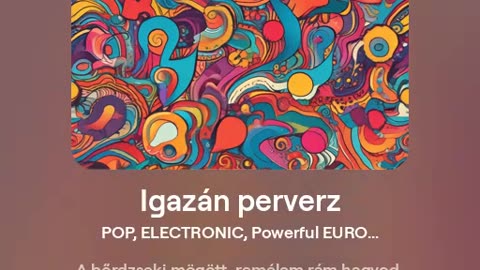 Igazán őrült, igazán perverz (szatírpedó himnusz) - AI pop-rock fekete humor