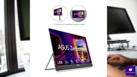 ASUS ZenScreen 22” (21.5 viewable) 1080P Portable Monitor (MB229CF)