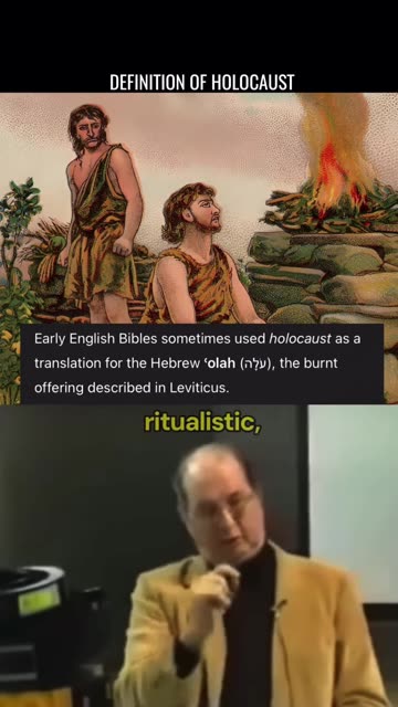 The Real Definition of Holocaust