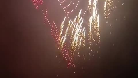 🤯🔥 Watch a Drone Show Turn into a Firestorm! | FeedMyCuriosity
