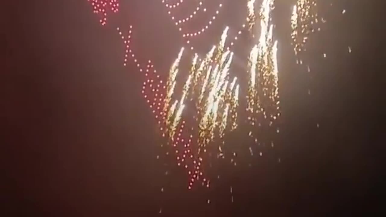 🤯🔥 Watch a Drone Show Turn into a Firestorm! | FeedMyCuriosity