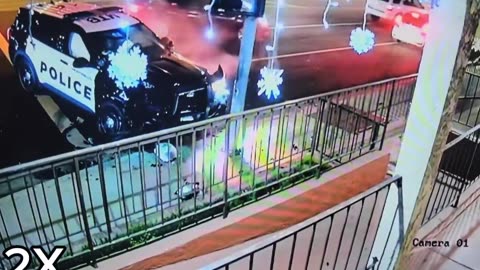 Montebello police hit person in crosswalk while responding to possible DUI driver