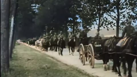 08 - Mud and wire - WW1 Inspired Trench Music - Colourized Footage