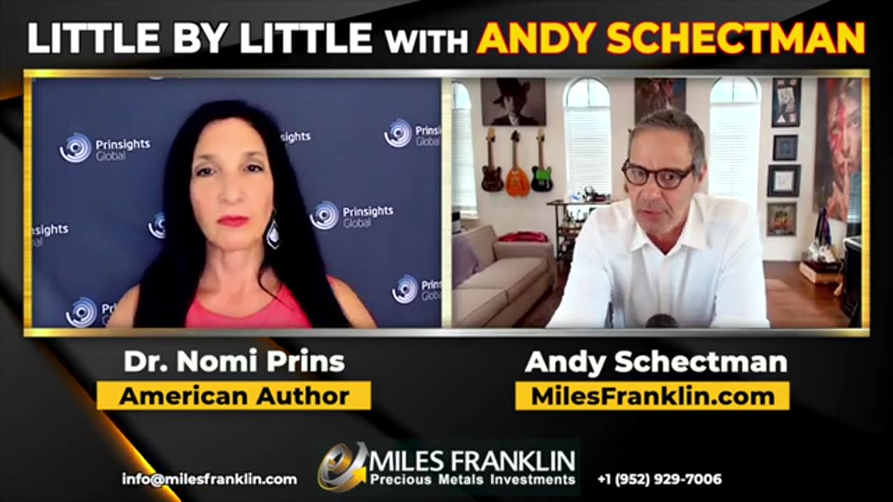 Andy Schectman: Golden Shifts- Privacy and Wealth in a Changing World with Dr. Nomi Prins!