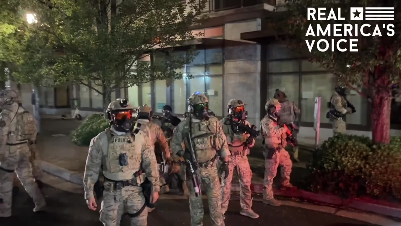 Portland ICE facility.
