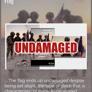 Fact Check: FAKE Video Shows Israeli Soldiers Burning an American Flag