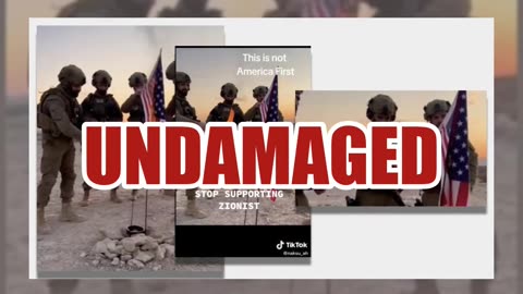 Fact Check: FAKE Video Shows Israeli Soldiers Burning an American Flag