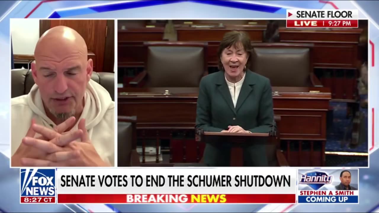 Sen Fetterman CALLS OUT Bidens Open Border