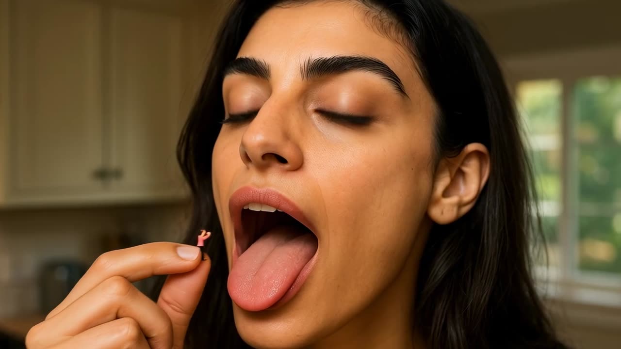 Giantess Vore - Famous Actress eat tiny people!